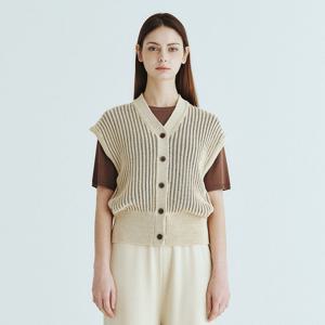 [유닛]토스카나 니트 베스트 UFLKVE262N