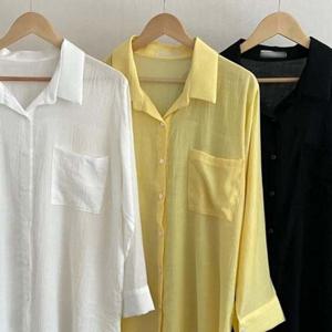 남방 루즈 썸머 빅사이즈 포켓 305K056S