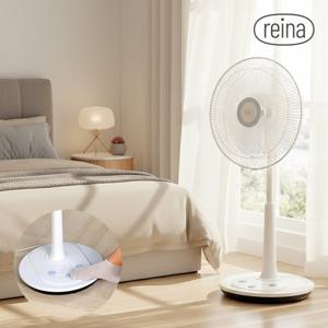 [발끝으로 간편하게] 레이나 14인치 발터치 스탠드 리모컨 선풍기 RF-3355R