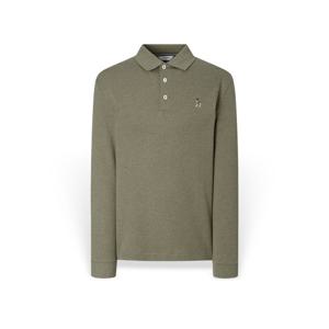 [헤지스 남성] 남성 인터록 솔리드 폴로 티셔츠 HZTS5F302K2 HZTS5F302