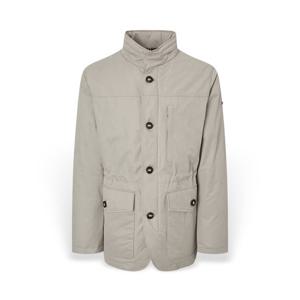 [헤지스 남성] 남성 포켓배색 면혼방 다운점퍼 HZJU5D471I1 HZJU5D471