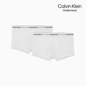 [캘빈클라인 언더웨어] NB4391-100 남성 아이콘 코튼 스트레치 2PK 드로즈 NB4391
