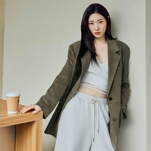 [온앤온] 스웨이드 자켓 NEL5XJ809_42 EL5XJ809_42