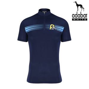 아다바트화이트 남성 반팔카라티 A8M-MTS168 네이비