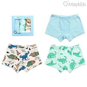 [메이키즈]쥬라기 면스판 남아3매입 드로즈