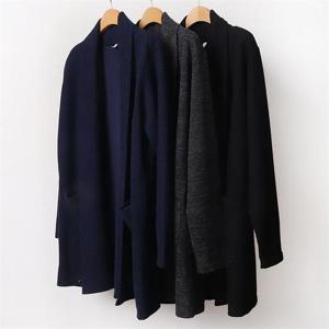 빅사이즈사랑해요 B378L109 타인숄포켓니트가디건 MN