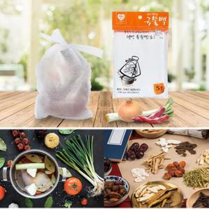 RT 웰빙 국물백 소 5매 멸치다시망 육수망 다시