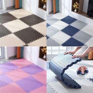 층간소음방지매트 16P 조각 퍼즐 거실 바닥 강아지 방음 쿠션