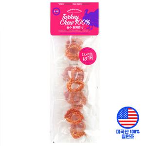 오래오래프로젝트 초대용량 터키츄 링 10개입 140g