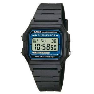 카시오 F-105W-1A 우레탄 스포츠 전자손목시계
