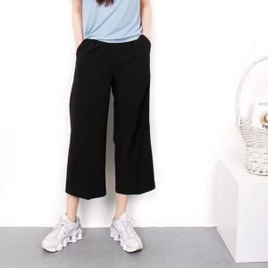 [H스타일](BC)208밴딩8부통바지 와이드팬츠