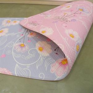 코스모스 도트 양면 주방매트 씽크매트 (대형120x44) 층간소음