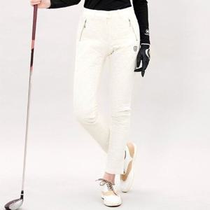 [체스]체스 피넌 퀄팅 여성골프 패딩 기모팬츠 여자골프패딩