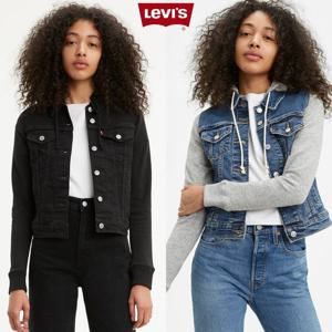 리바이스 756920000 여자 하이브리드 데님 트러커 자켓