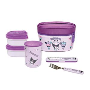 쿠로미 아이스크림 스텐 보온 도시락 560ml 소풍 런치백