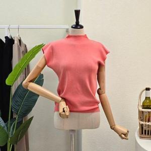 [포커스]  FS4A7KT00699_스프링 반목 반팔 니트