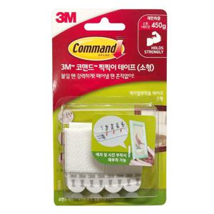 3M 코맨드 찍찍이테이프(소형) 테이프 고리걸이