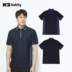 K2 카라 반팔티셔츠 TS-2204 냉감 근무복