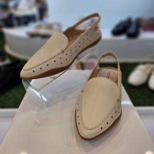 [허시파피]여성 측면 펀칭 논슬립 슬링백 로퍼  No 3FQ404