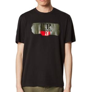 [룩플러스]CP컴퍼니 프린팅 로고 반팔 티셔츠 08CMTS147A 999