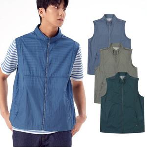 콜핑 봄 남성 등산 경량 속건성 메쉬 작업복 조끼