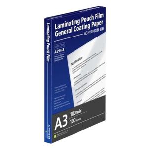 문화 A3 코팅지 코팅필름 A594-8 100mic 100매