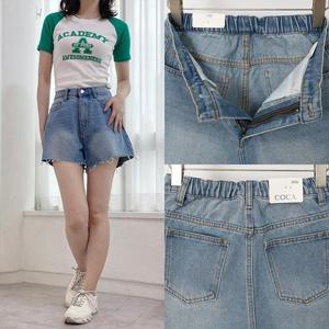 위쉬몰 CA 렛츠컷팅데님숏팬츠236(P747H406) 빅사이즈