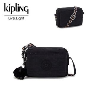 [키플링]키플링 여행 데일리 미니크로스백  아바누 블랙 크로스 웹 KOCBS03 BKCW