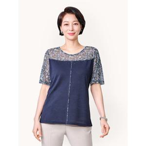 [마담엘레강스][마담엘레강스] 클라쎄 매쉬 블라우스 K242BL03