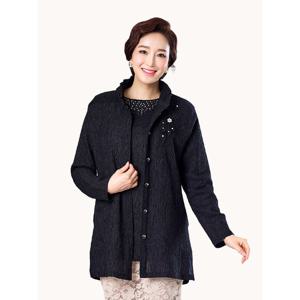 [마담엘레강스][마담엘레강스] 로라 코사지 자켓 K181JK02