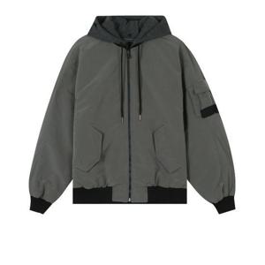 [버커루]유니N/P 후드레이어드 4온스 패딩 항공점퍼(B243Z2020P)