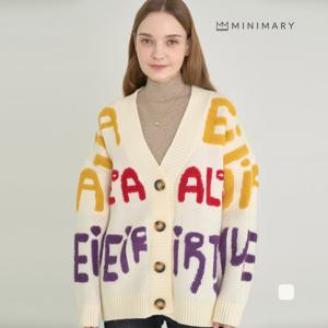 [미니마리][미니마리] 알파벳박시가디건 (MM44CD02)