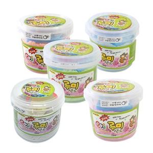 이지 루미샌드 2L 5색 모래놀이 도구 3종 포함