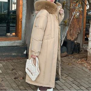 리우 퍼후드 롱패딩_BI3JP008