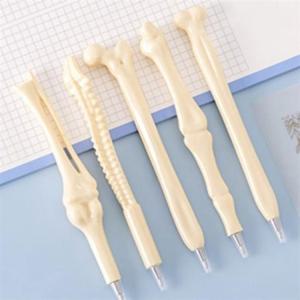 특이한 뼈다귀 펜 뼈 볼펜 5종 할로윈 소품 뼈볼펜