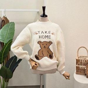 [포커스]FW4J7KT00892_테이크 홈 소프트 반하이넥 니트