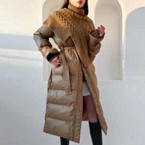 [금찌]금찌 숄니트 롱패딩 JK7049