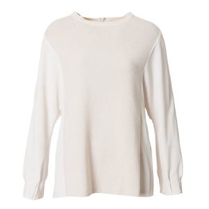 [요하넥스]니트패치블라우스 Z4D1B100