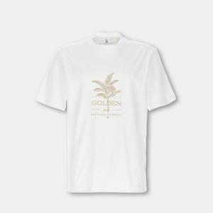 브루넬로쿠치넬리 남성 코튼 저지 크루넥 프린팅 반팔 티셔츠 화이트M0B138482E CEB18