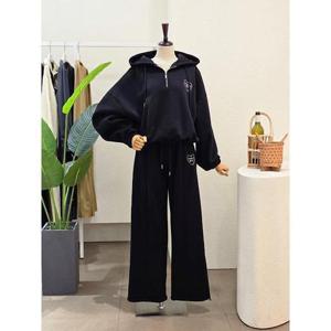 [포커스]24FW4J9ST5000_하트 자수 후드티 팬츠 세트