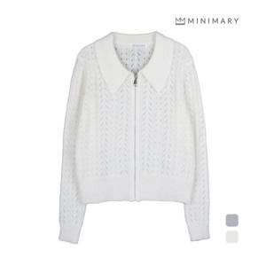 [미니마리][미니마리] 스카시카라니트짚업 (MM43CD12)