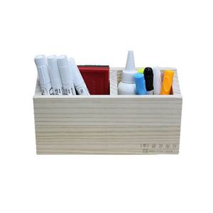 칠판에 붙여쓰는 필기구 자석 원목 보관함