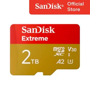 샌디스크 익스트림 microSDXC 2TB 2테라 메모리 4K UHD 촬영 최적화 다양한장치호환 뛰어난내구성 마이크로SD카드 Extreme SDSQXAV