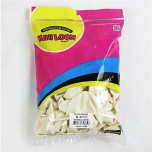 펄 칼라 풍선 30cm 화이트 100p