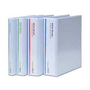 모든오피스 백색투명 3공 D링 바인더 A4 3cm