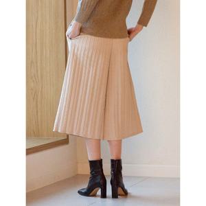 [요이츠]건반주름 7부 와이드 플리츠팬츠 _YI10WRPSL01