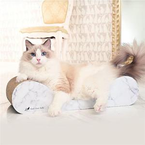 가리가리 마블소파 스크래쳐 - 마블화이트+로즈핑크 간식