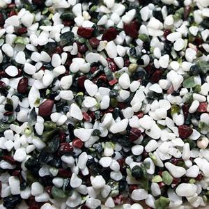 수족관장식 오색자갈 15kg전후0호-2호(수족관 화분 장식 미술재료