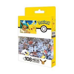 포켓몬스터 팬시퍼즐 108피스 반가워 피카츄와 이브이