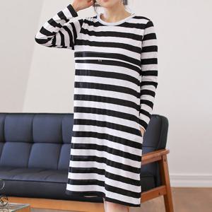 임산부 긴팔 코코 수유원피스